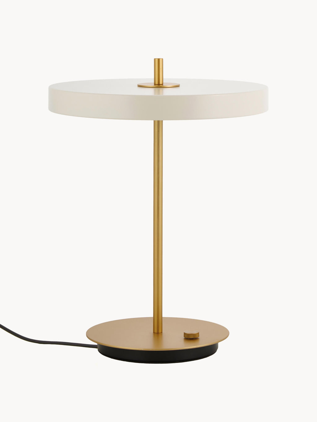 Lampe à poser LED Kurt, intensité ajustable - Beige clair, doré