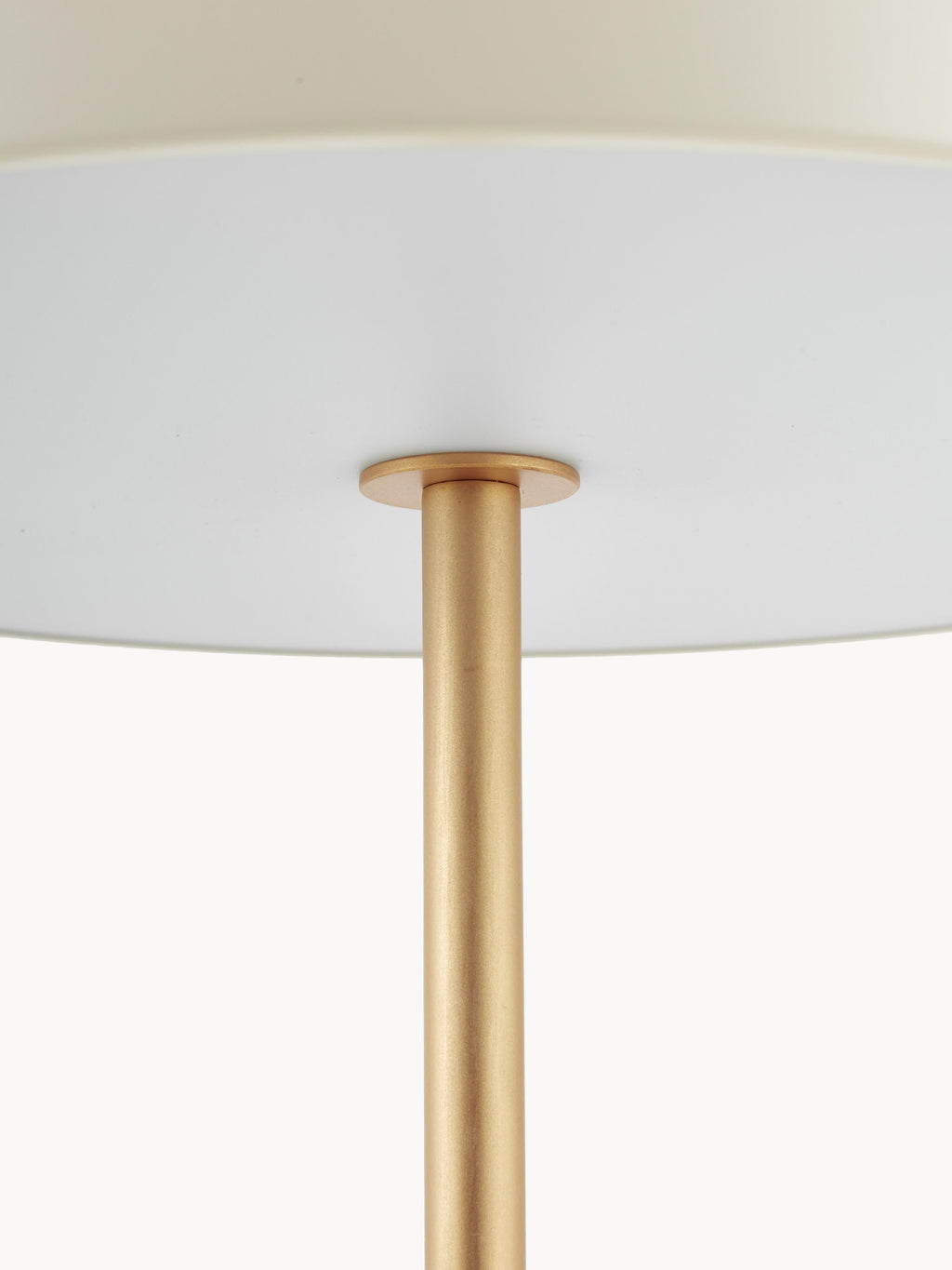Lampe à poser LED Kurt, intensité ajustable - Beige clair, doré