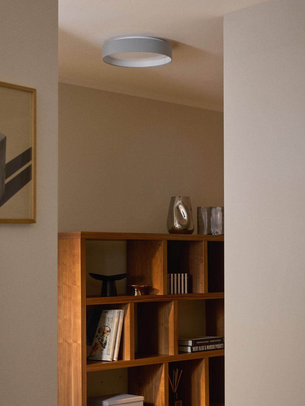 Plafonnier LED Albin - Gris