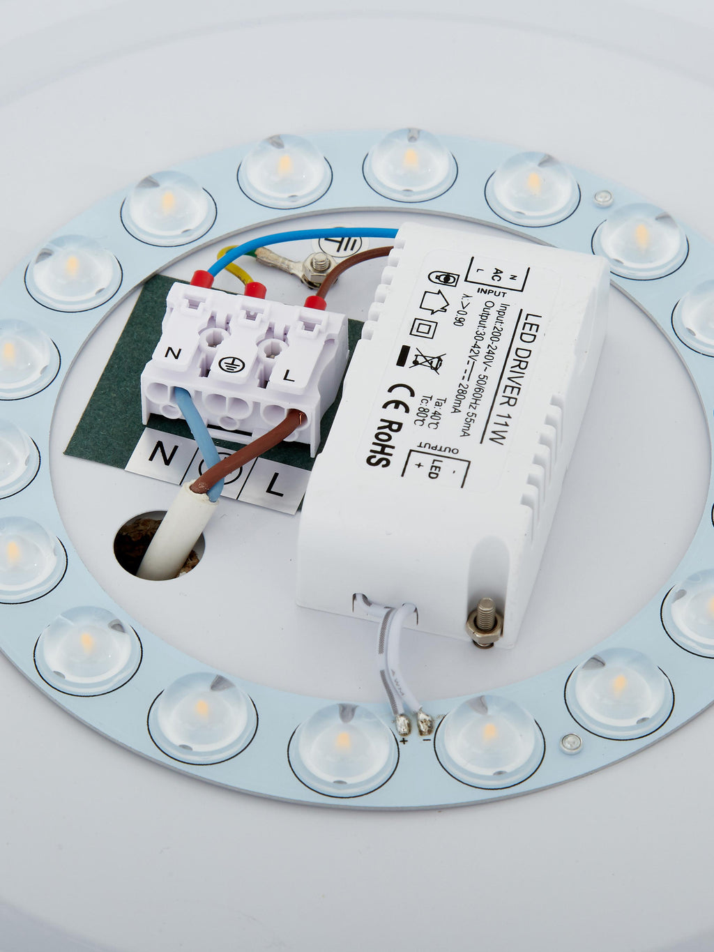 Plafonnier LED Albin - Blanc