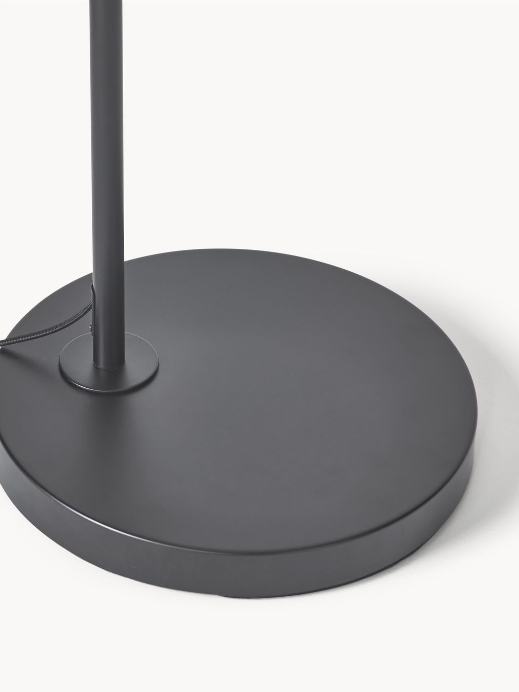 Grand lampadaire arc Cree - Noir
