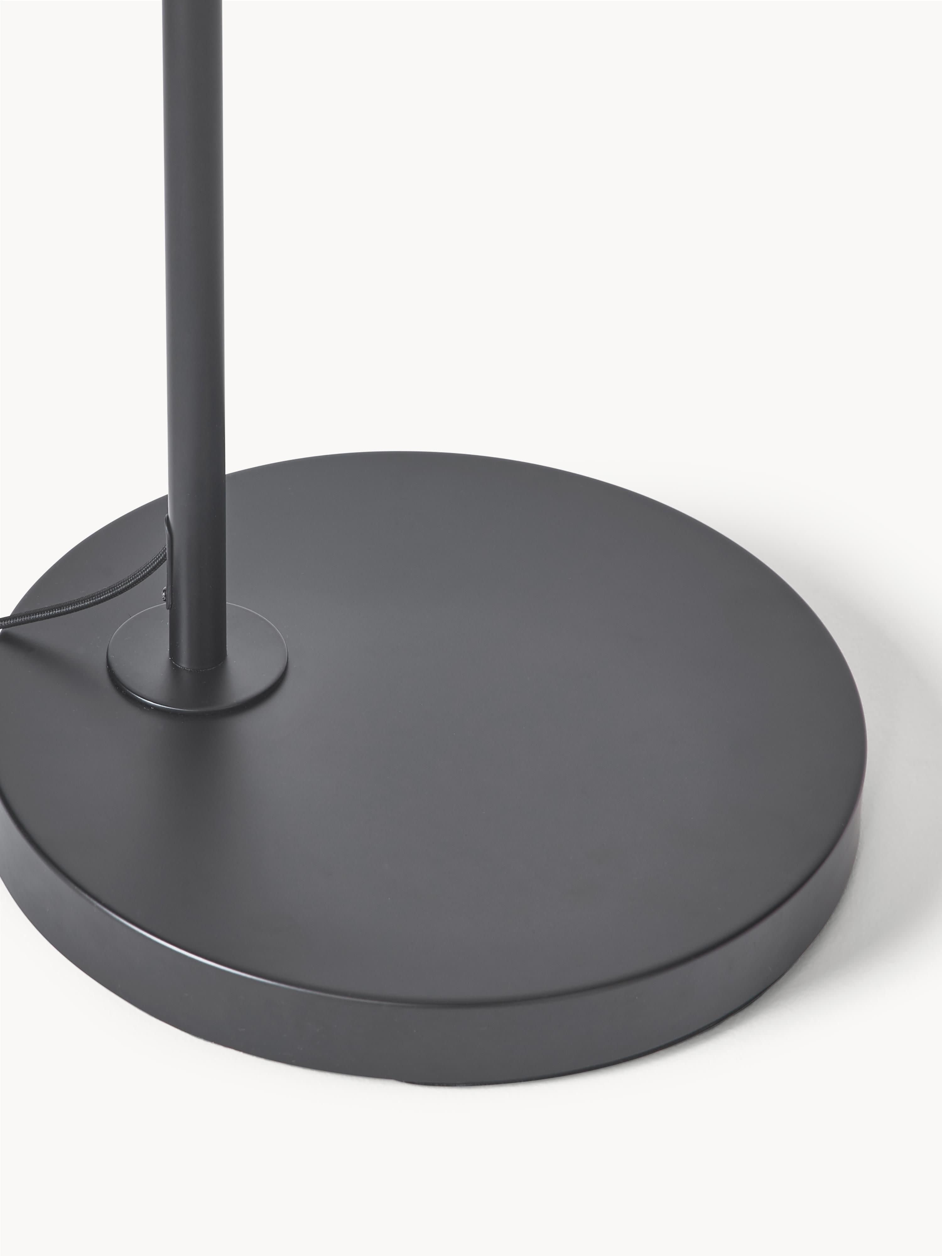 Grand lampadaire arc Cree - Noir