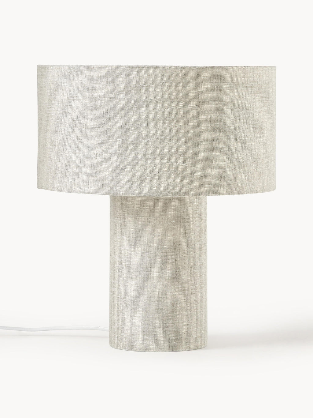 Lampe à poser Tomi - Lin beige clair