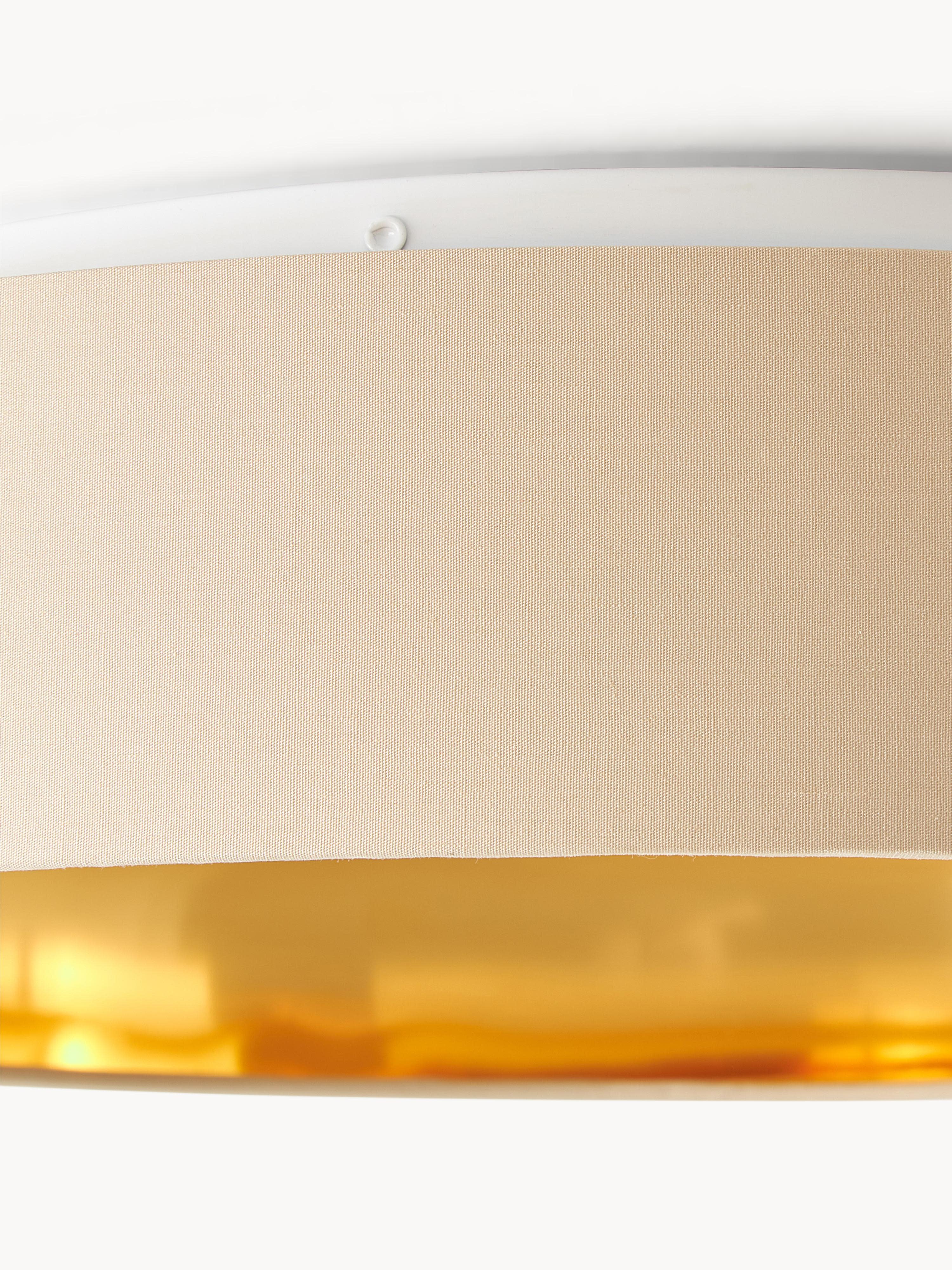 Plafonnier LED Njal - Beige, doré
