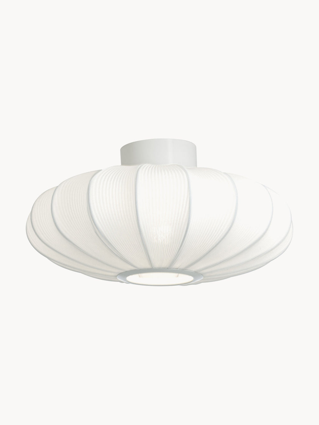 Plafonnier textile Fjolnir - Blanc