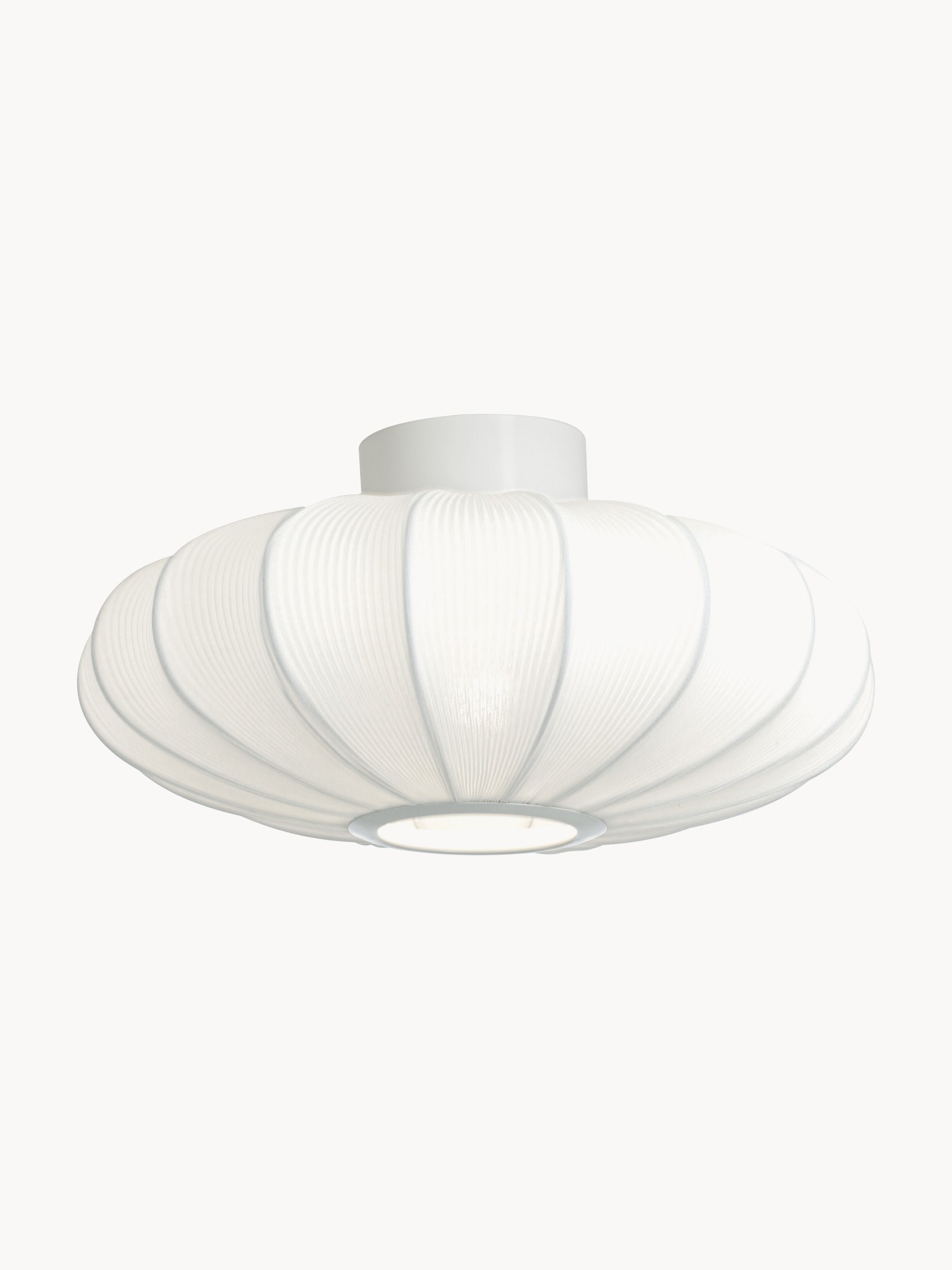 Plafonnier textile Fjolnir - Blanc