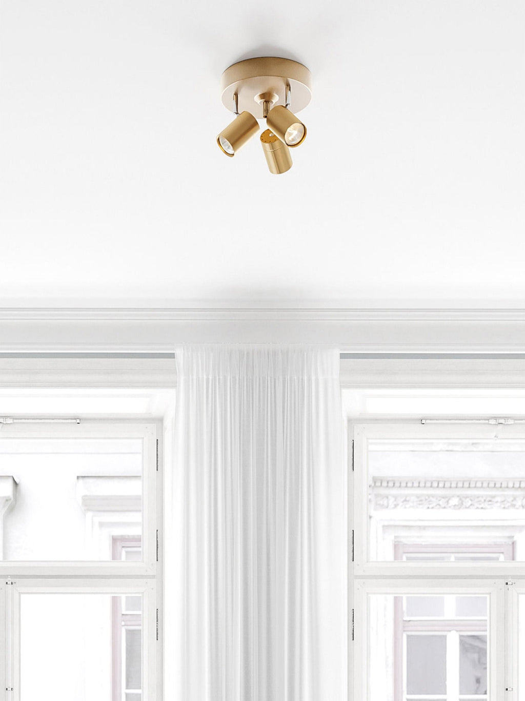 Plafonnier LED orientable Lodin - Doré