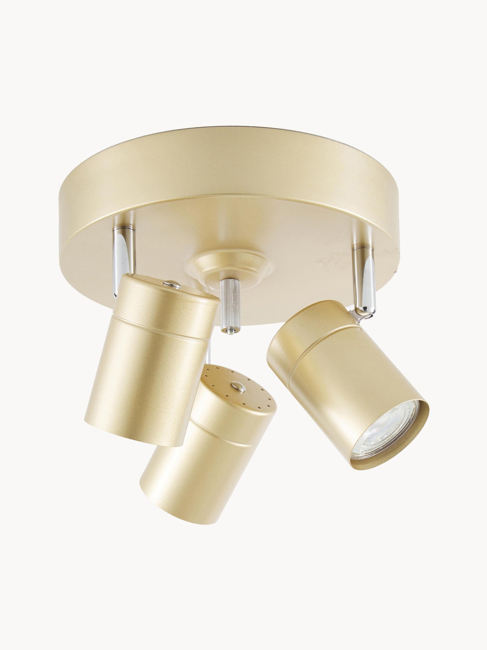 Plafonnier LED orientable Lodin - Doré