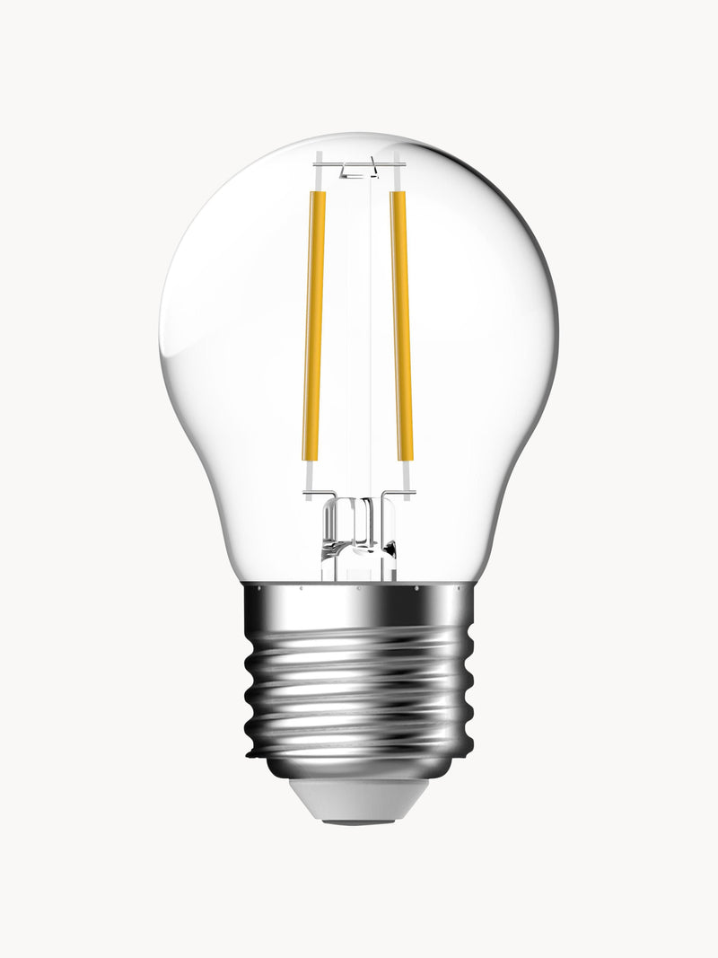 Morse, intensité variable, blanc chaud, 4,8 W, 2 pièces - Transparent