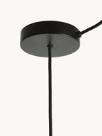 Grande suspension LED à intensité variable Auberon - Noir