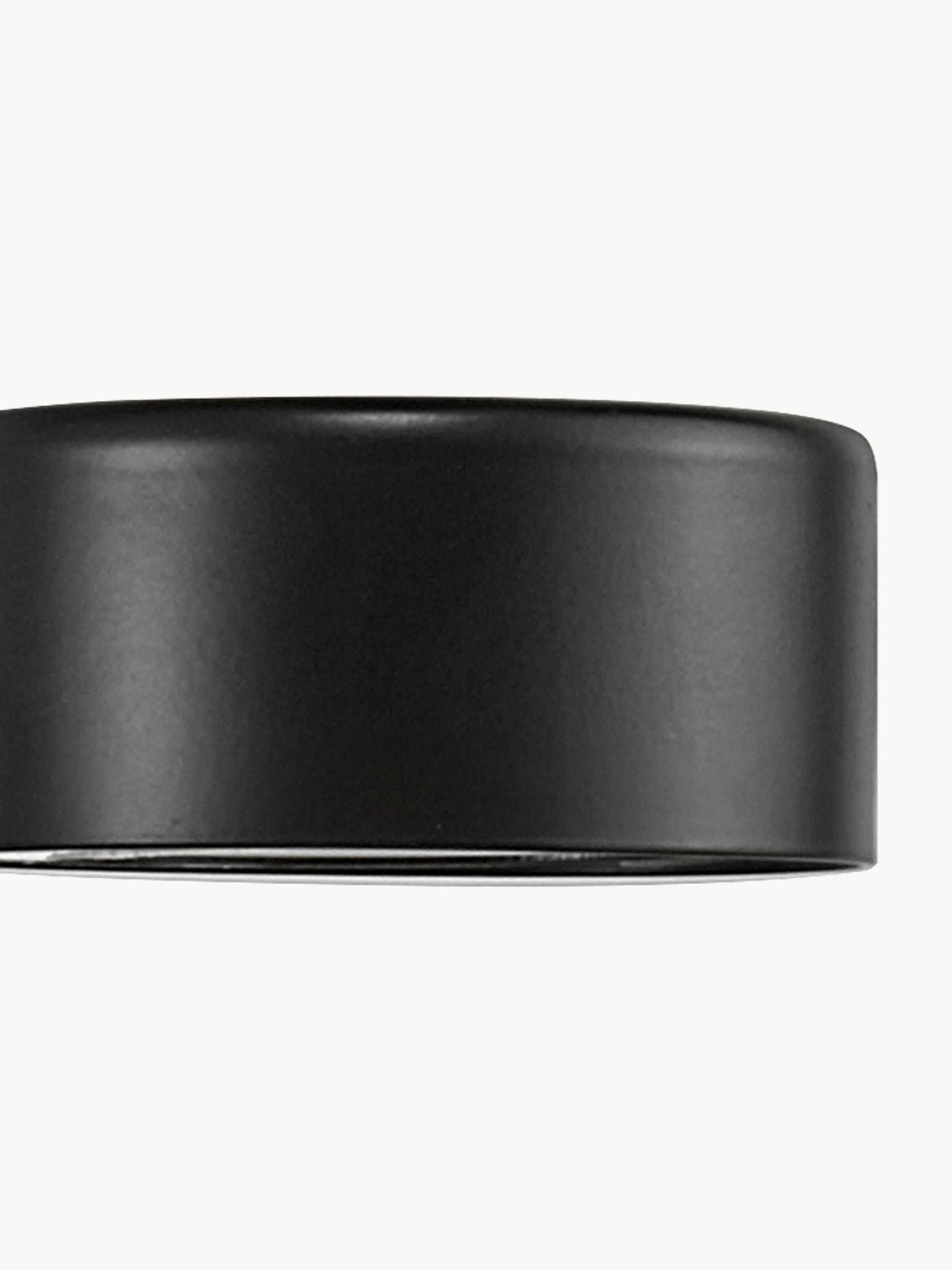 Lampe de bureau LED Auberon, intensité ajustable - Luminaire, câble : noir
Tamiseur : blanc, translucide