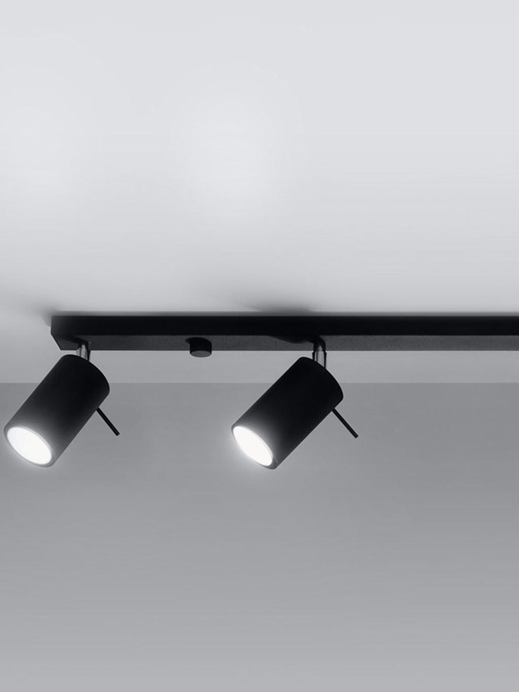 Spot plafond Lykke - Noir