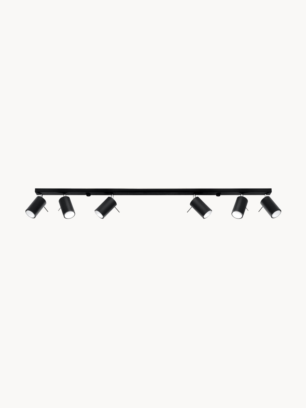 Grand spot plafond Lykke - Noir