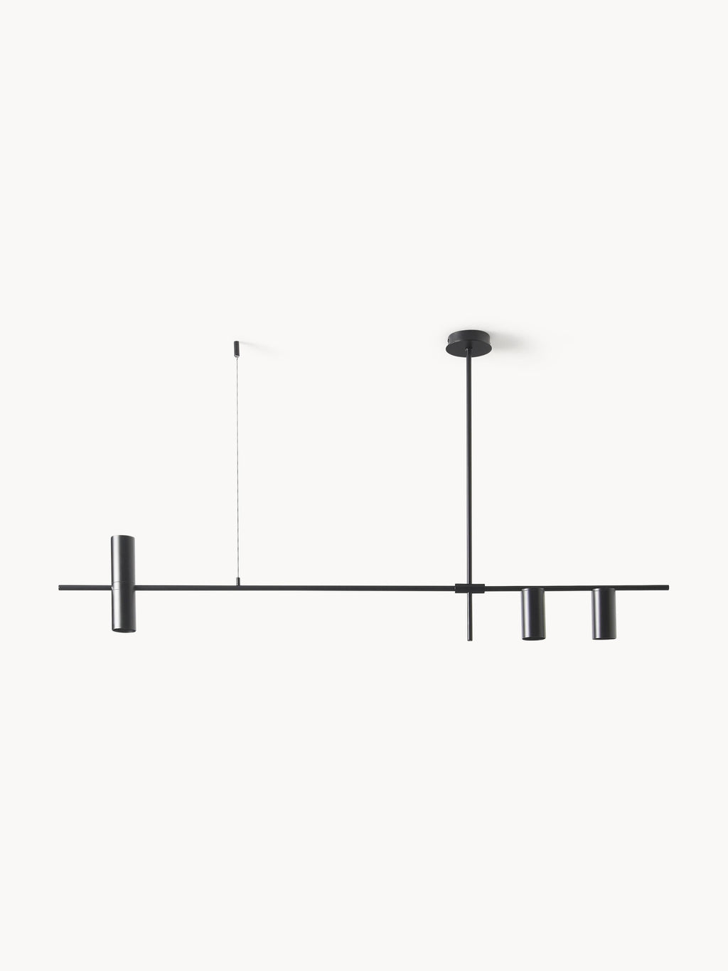 Grande suspension Galton - Noir