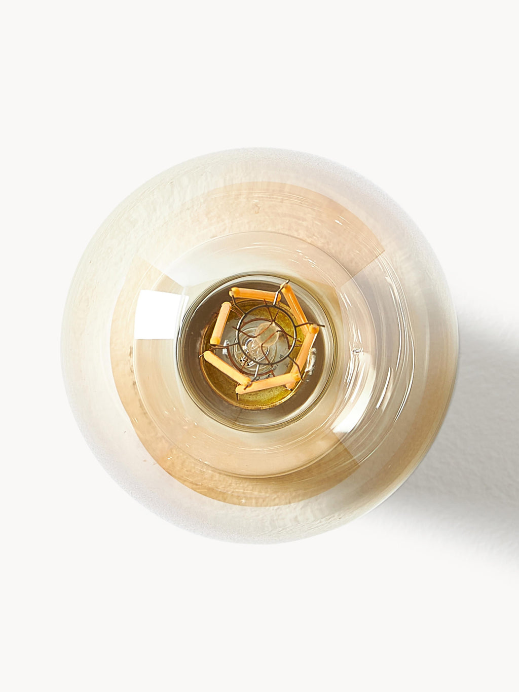 Applique murale design en métal Voima - Blanc, mat