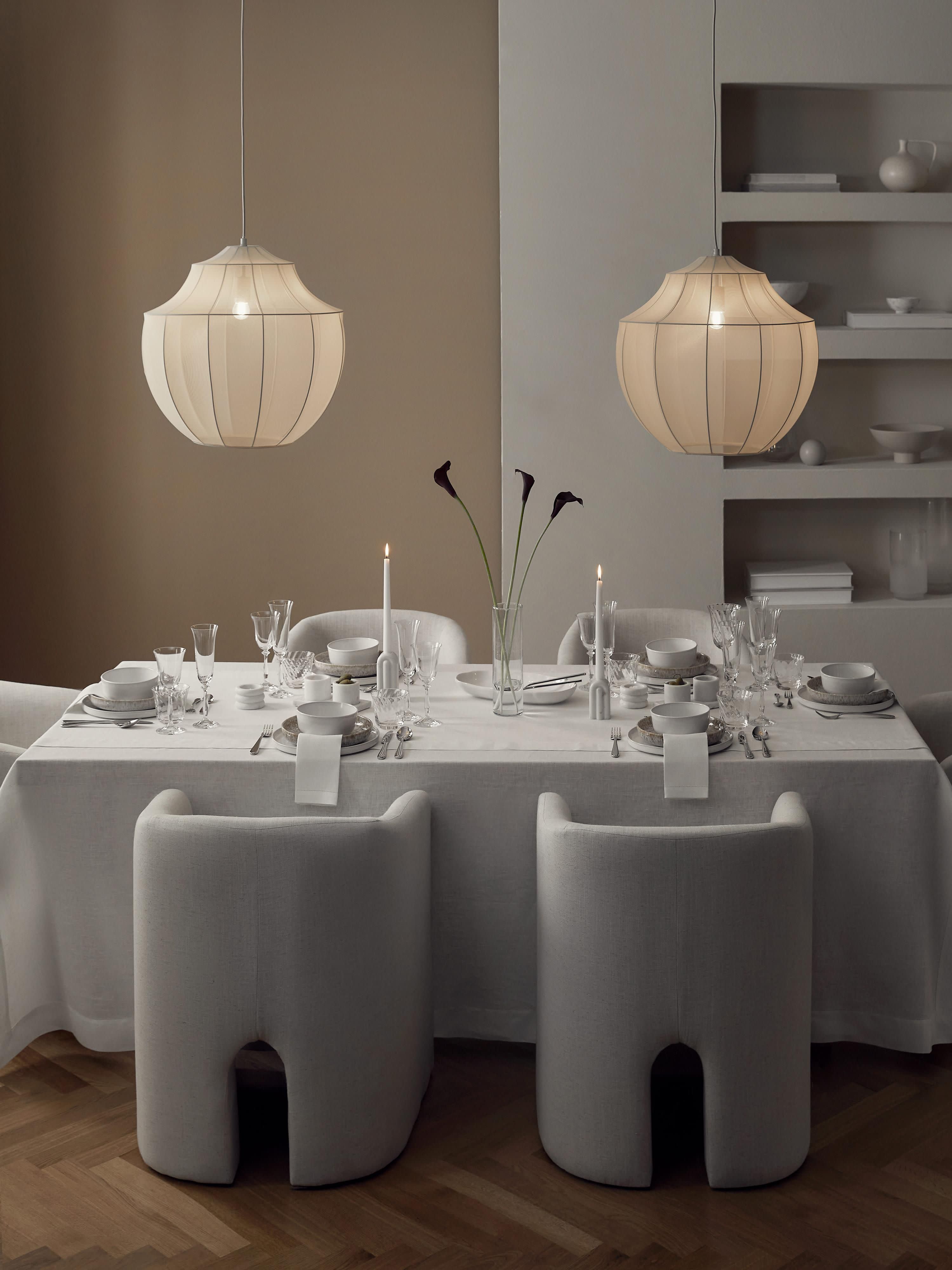 Suspension en tulle Paavo - Beige clair
