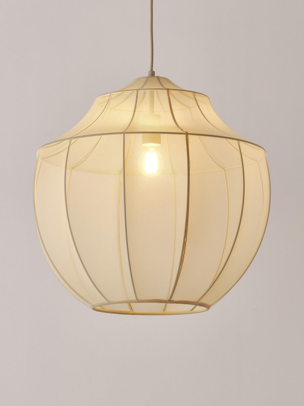 Suspension en tulle Paavo - Beige clair