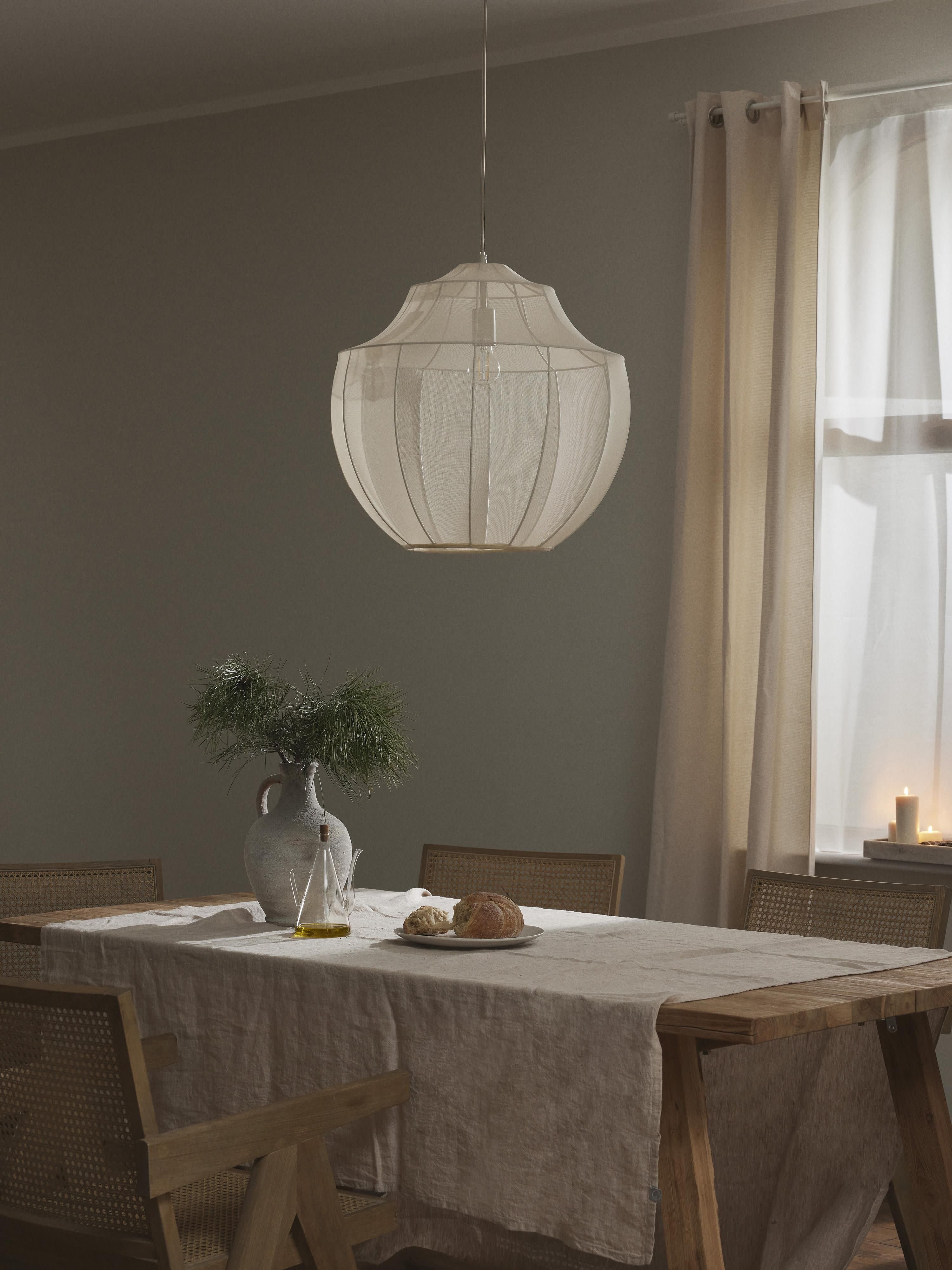 Suspension en tulle Paavo - Beige clair