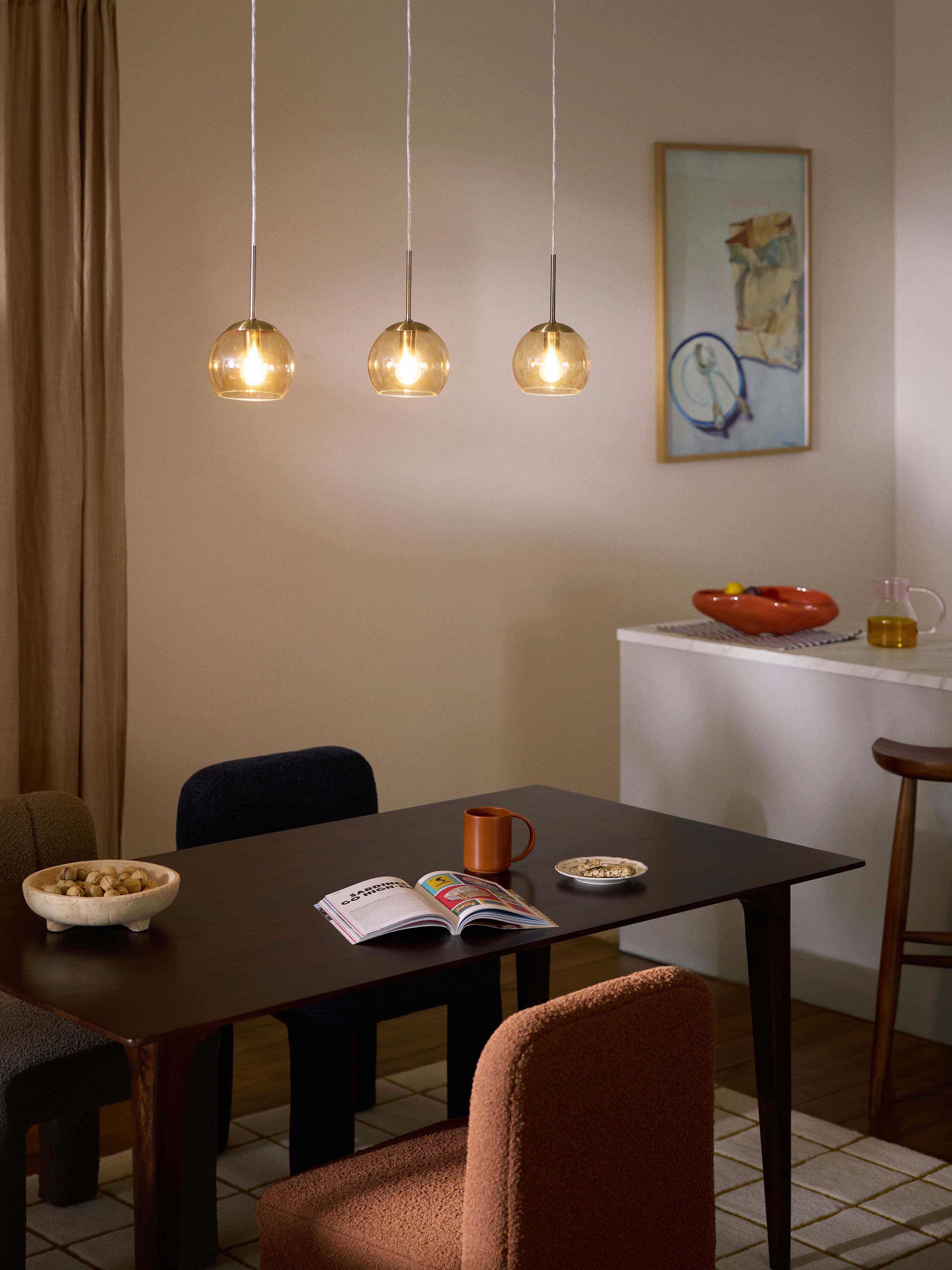 Grande suspension Slate - Doré