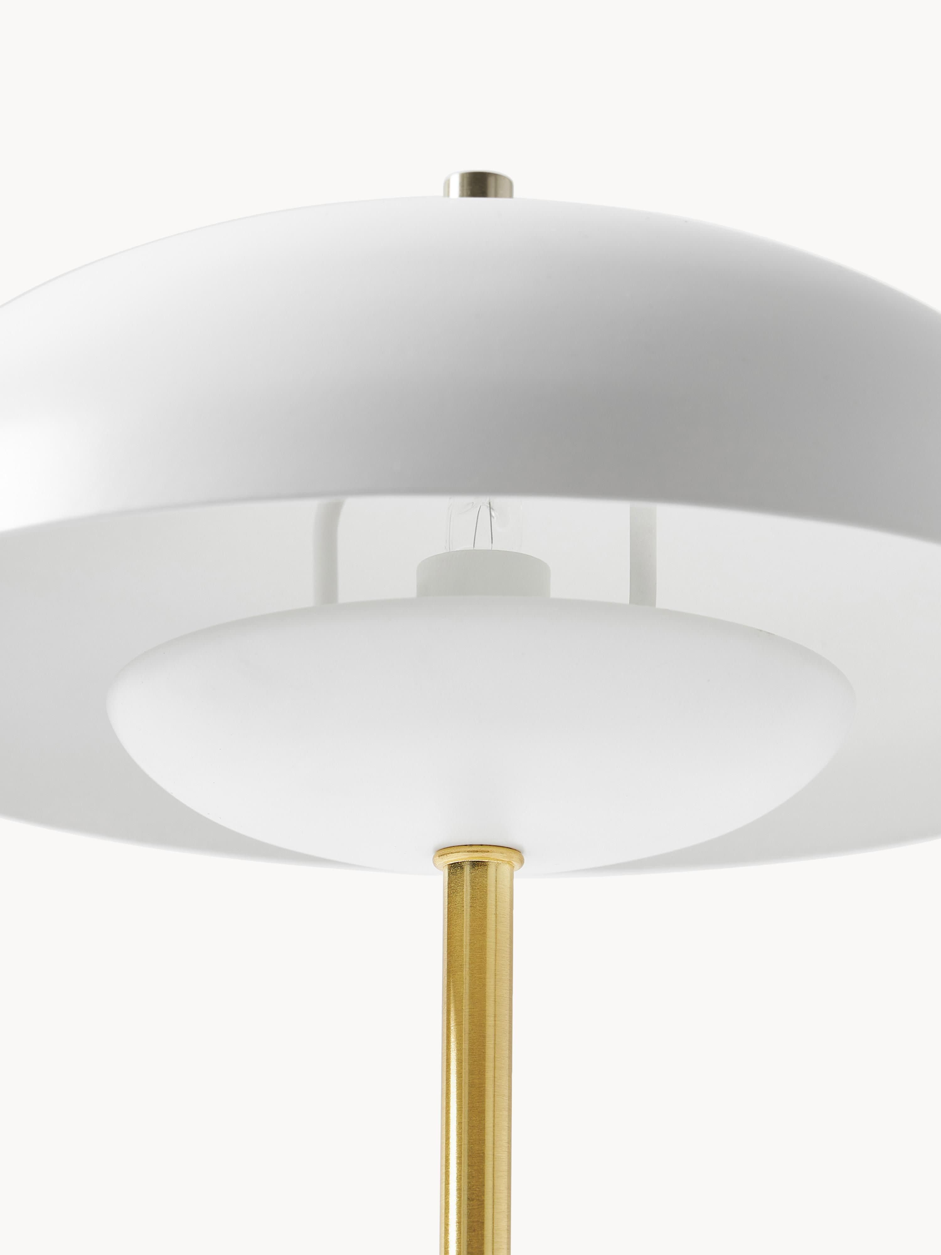 Lampe à poser Xenon - Blanc, doré