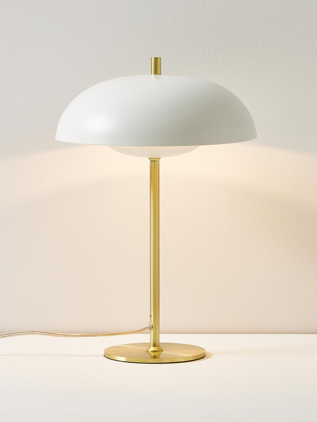 Lampe à poser Xenon - Blanc, doré