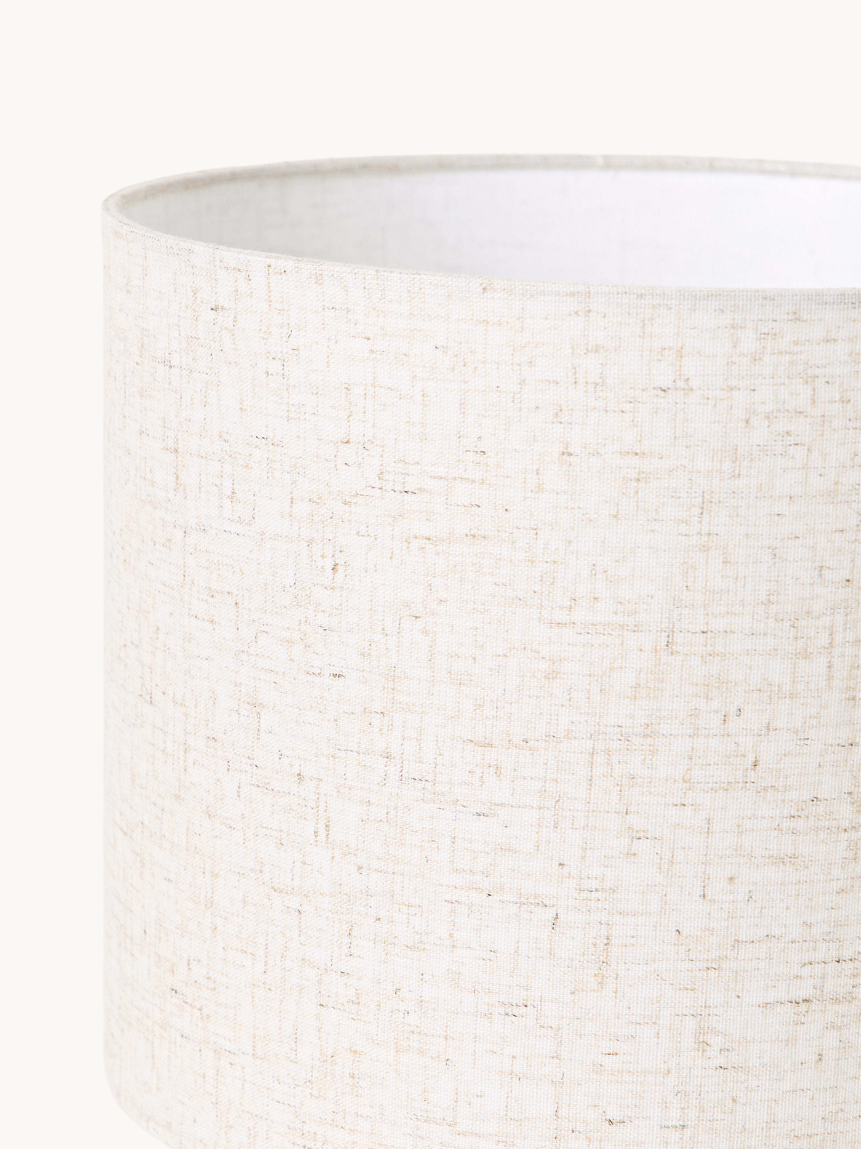 Grande lampe à poser en céramique Vaino - Beige, gris-vert
