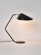 Lampe de bureau Celyn - Noir, laiton