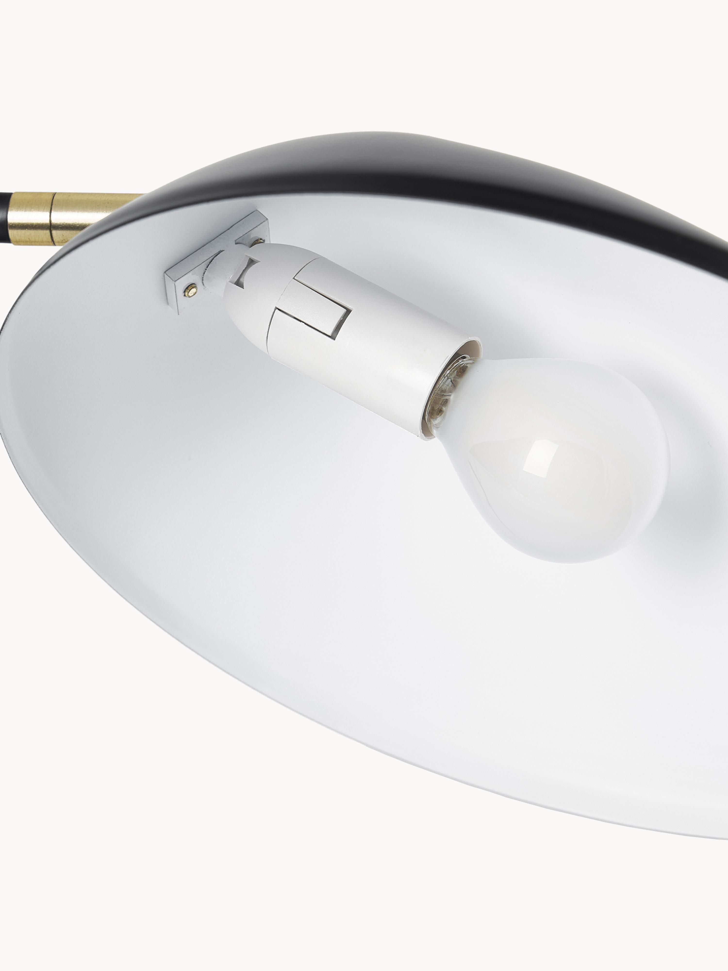 Lampe de bureau Celyn - Noir, laiton