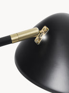 Lampe de bureau Celyn - Noir, laiton