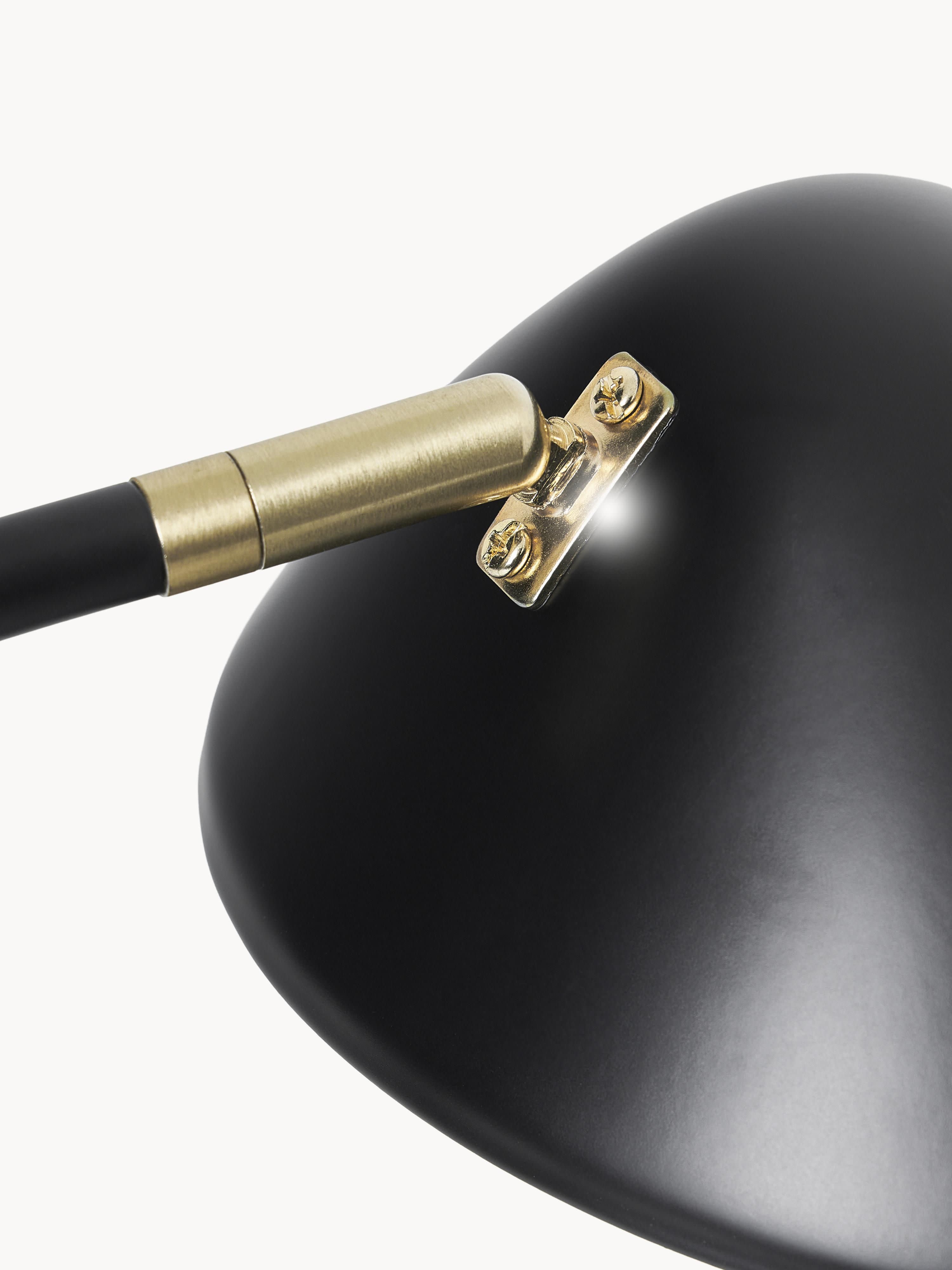 Lampe de bureau Celyn - Noir, laiton