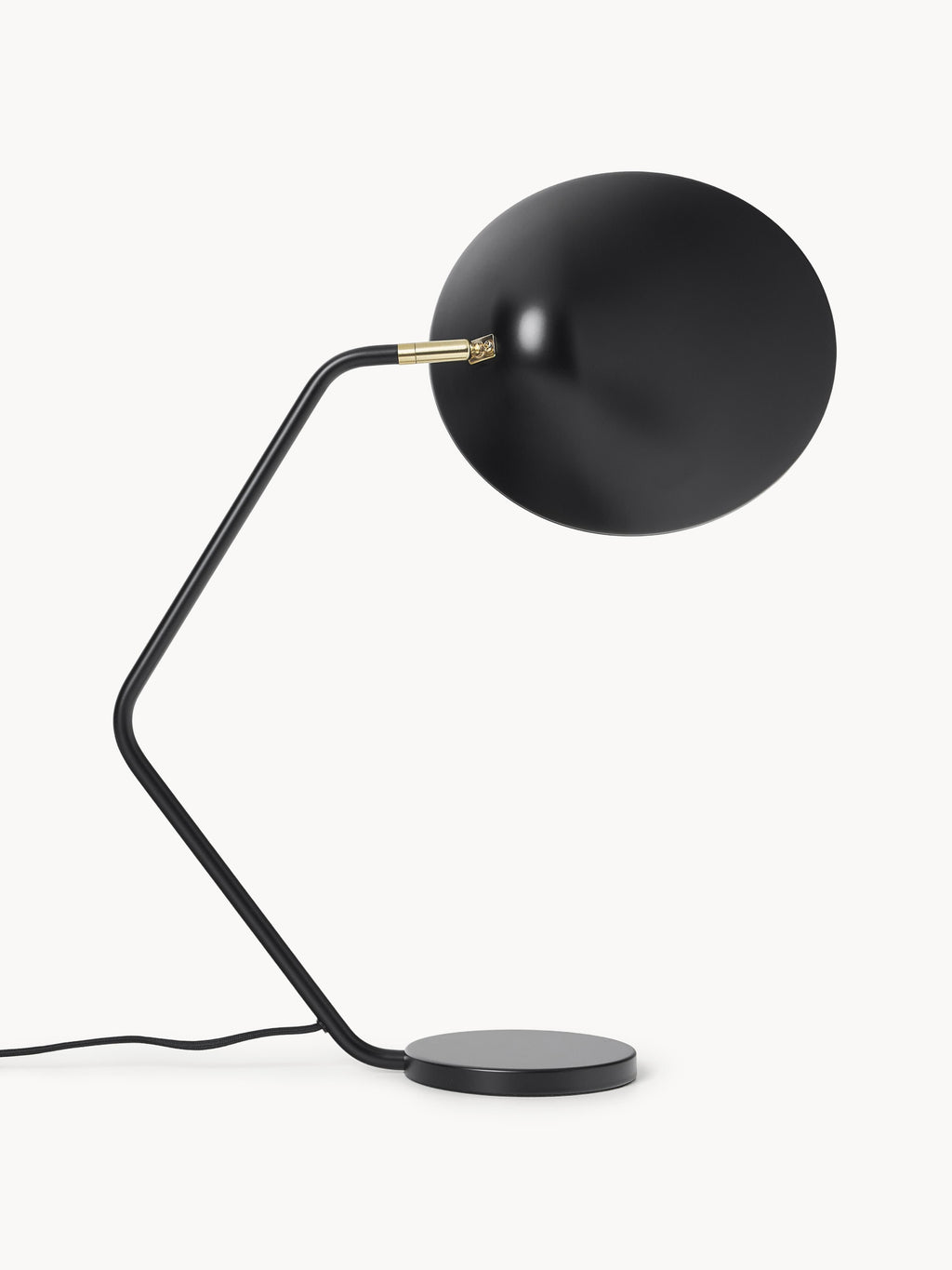 Lampe de bureau Celyn - Noir, laiton