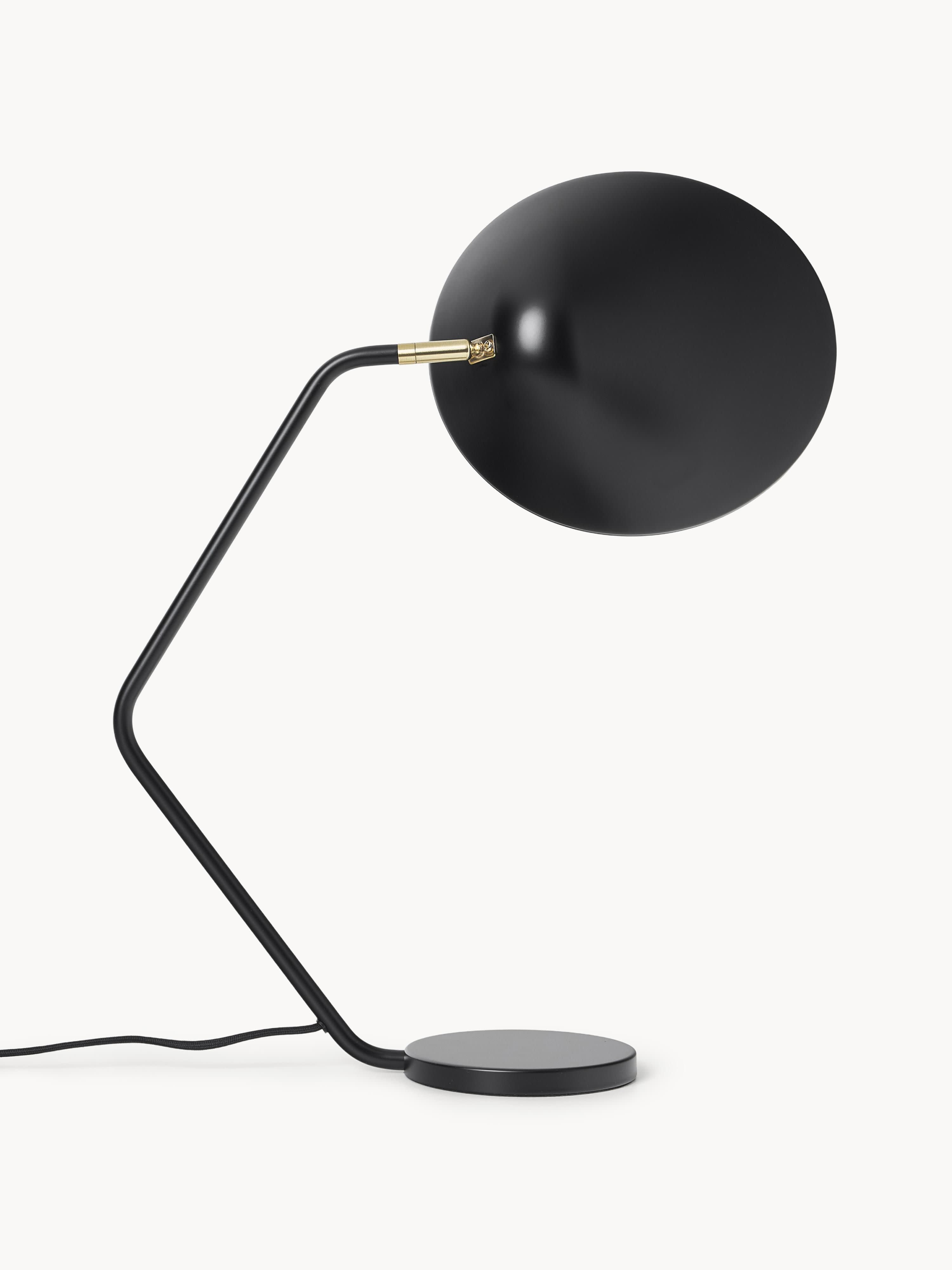 Lampe de bureau Celyn - Noir, laiton