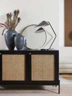 Lampe de bureau Celyn - Noir, laiton