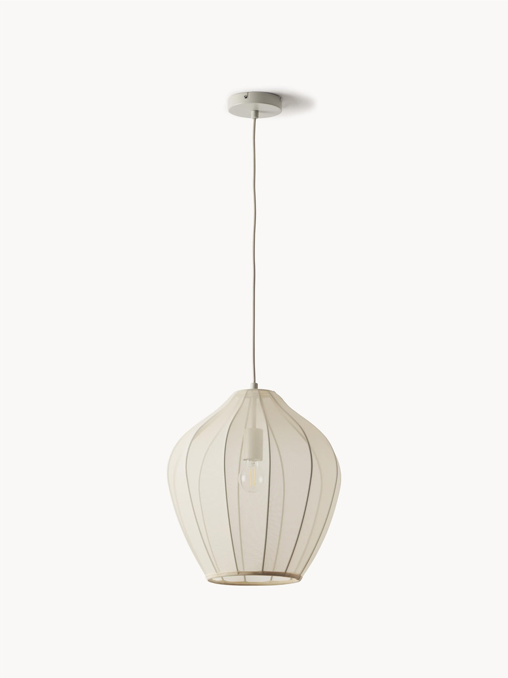 Suspension en tulle Paavo - Beige clair