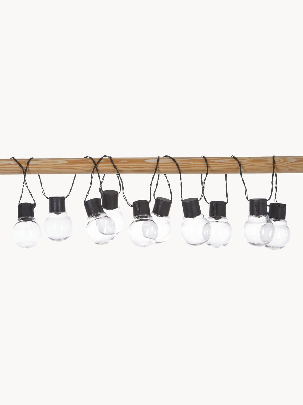 Guirlande lumineuse solaire Zain - Noir
