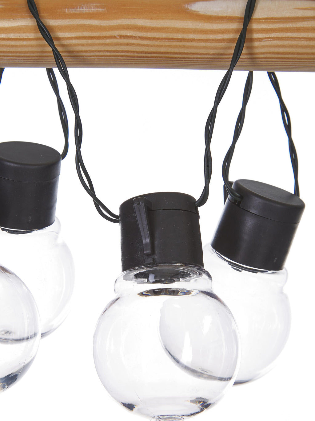Guirlande lumineuse solaire Zain - Noir