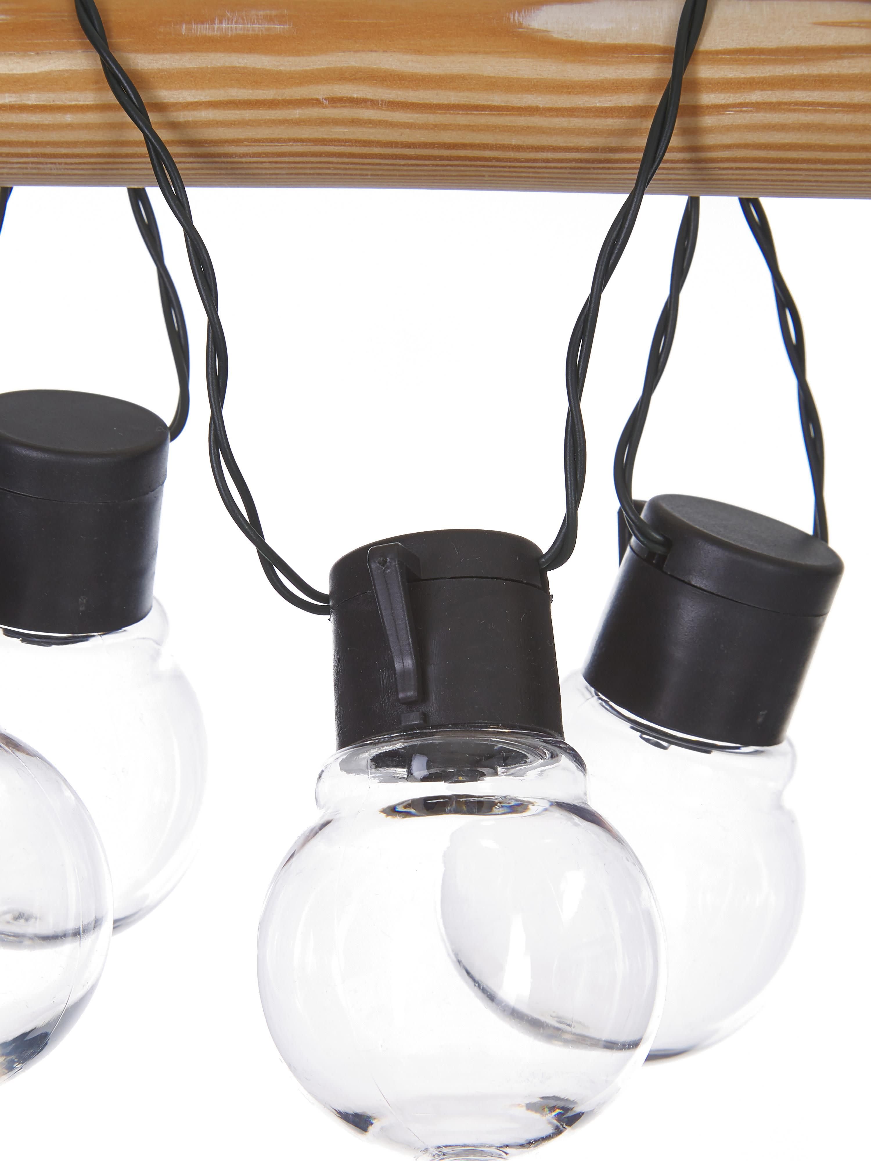 Guirlande lumineuse solaire Zain - Noir