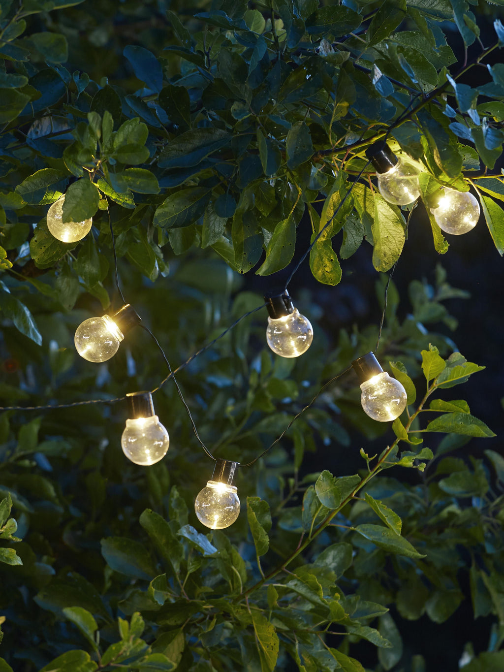 Guirlande lumineuse solaire Zain - Noir
