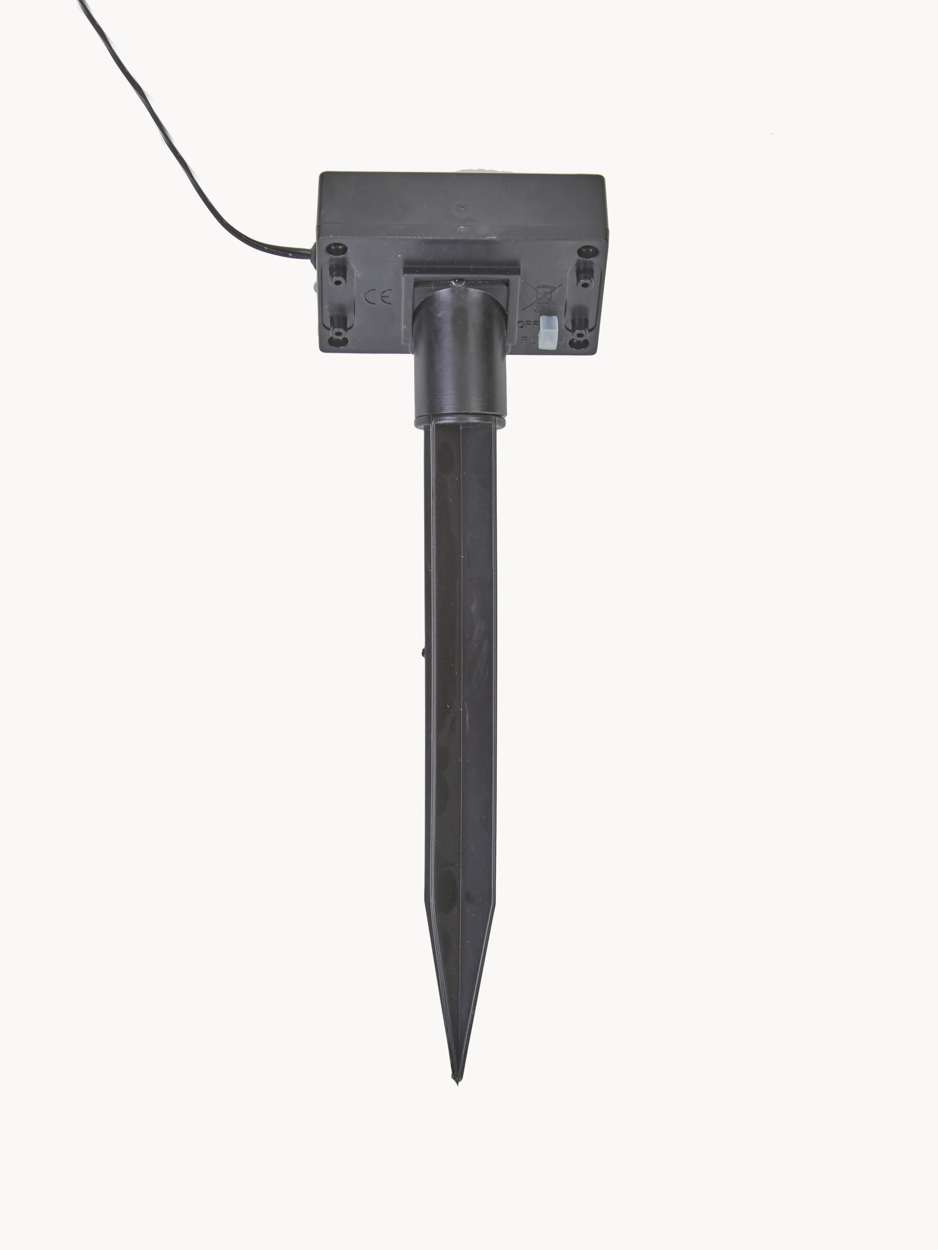Guirlande lumineuse solaire LED Tomas, 390 cm - Transparent, argenté