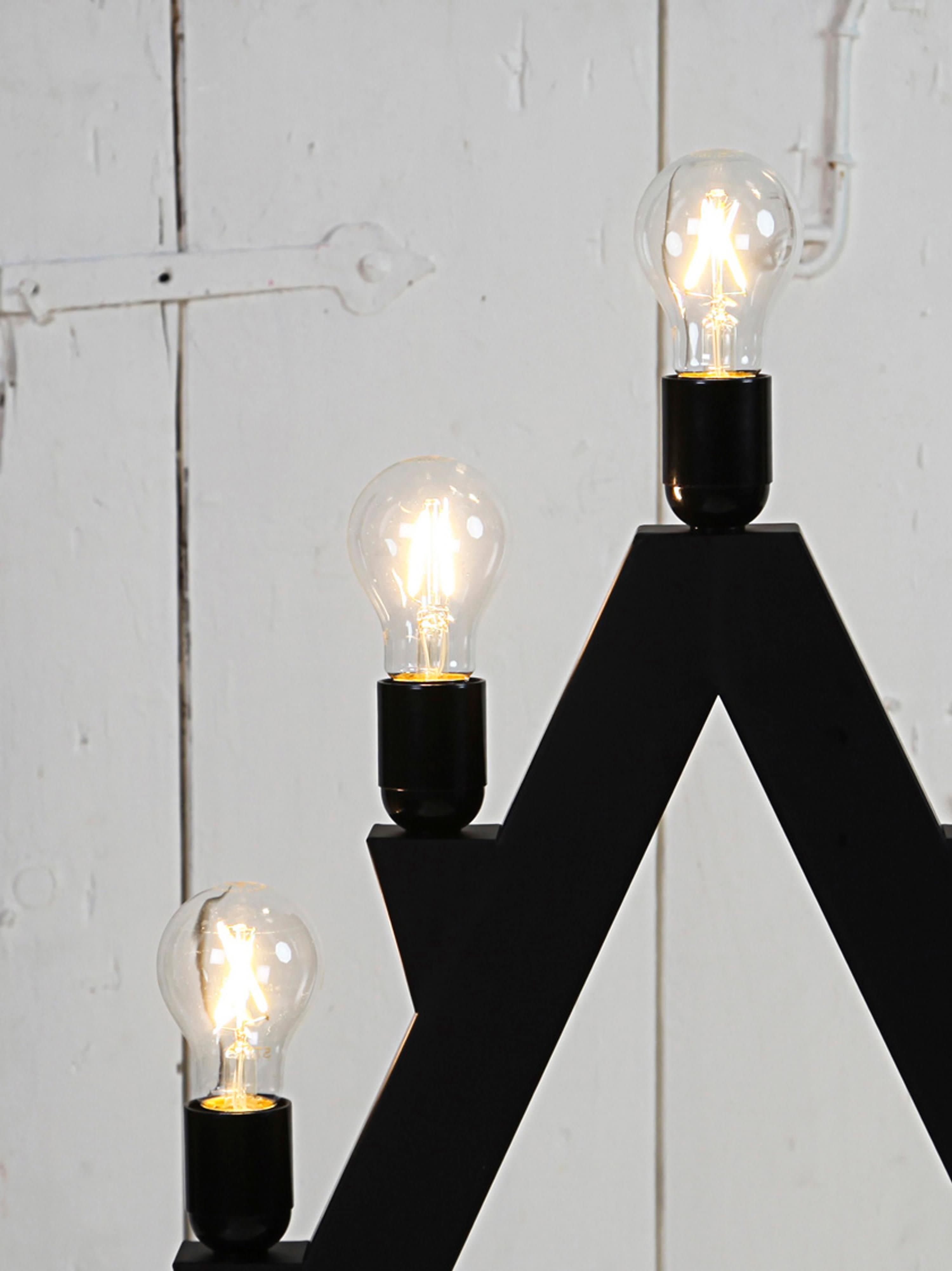 Kirk, blanc chaud, 2 W, 1 pièce - Transparent