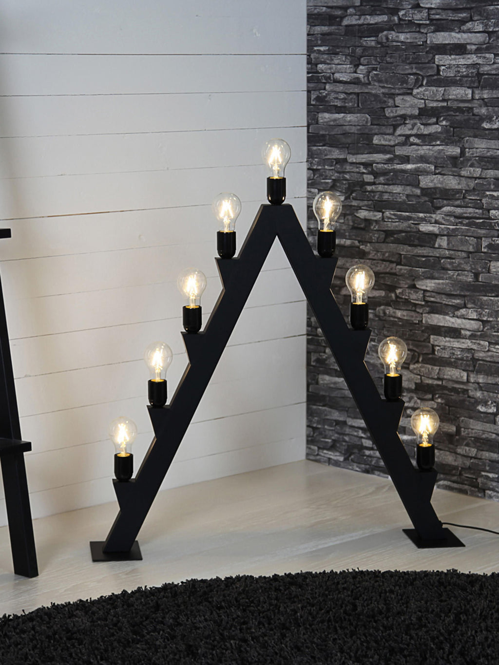 Kirk, blanc chaud, 2 W, 1 pièce - Transparent