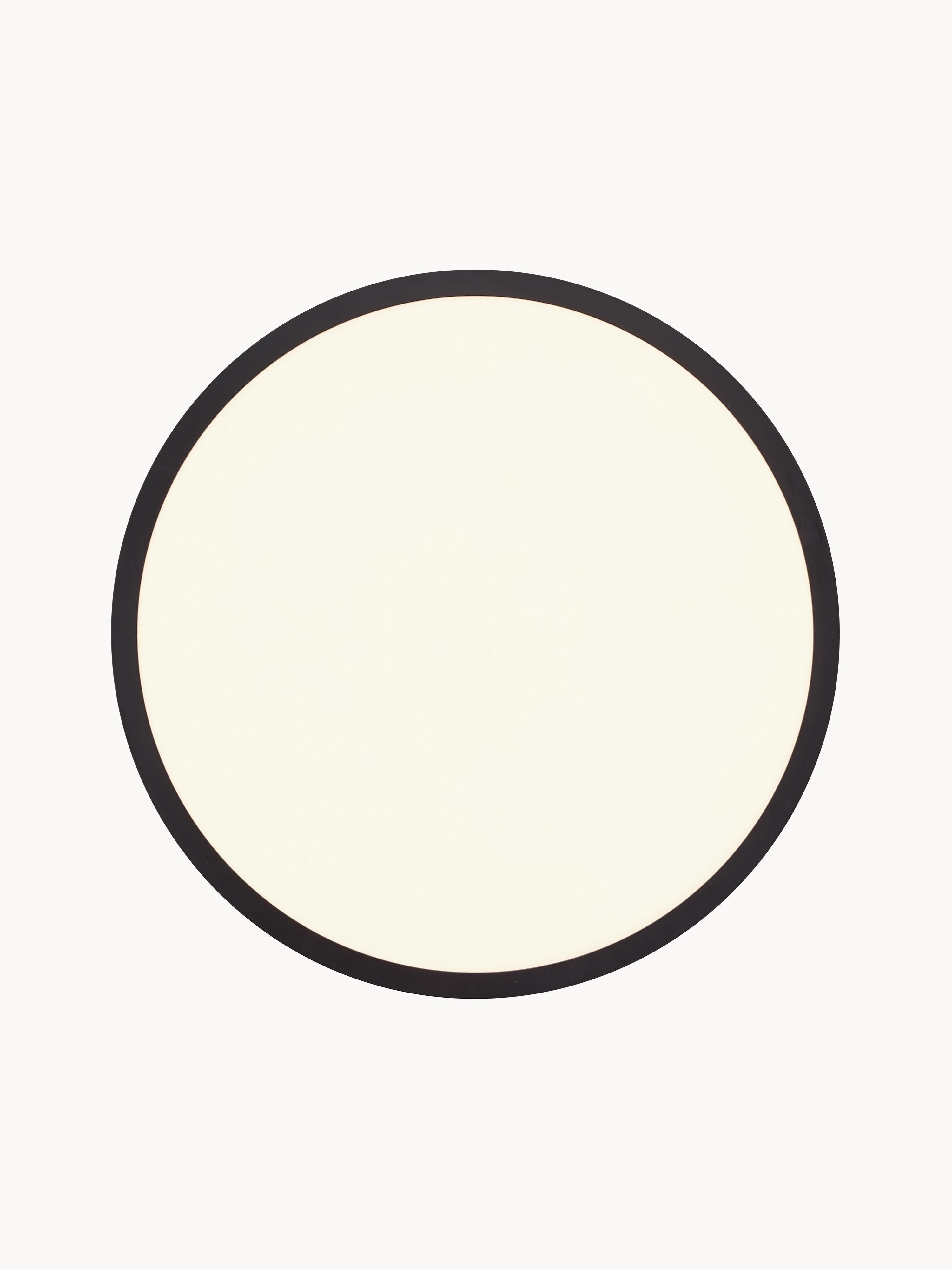 Plafonnier LED avec couleur changeante et télécommande Vasili - Noir