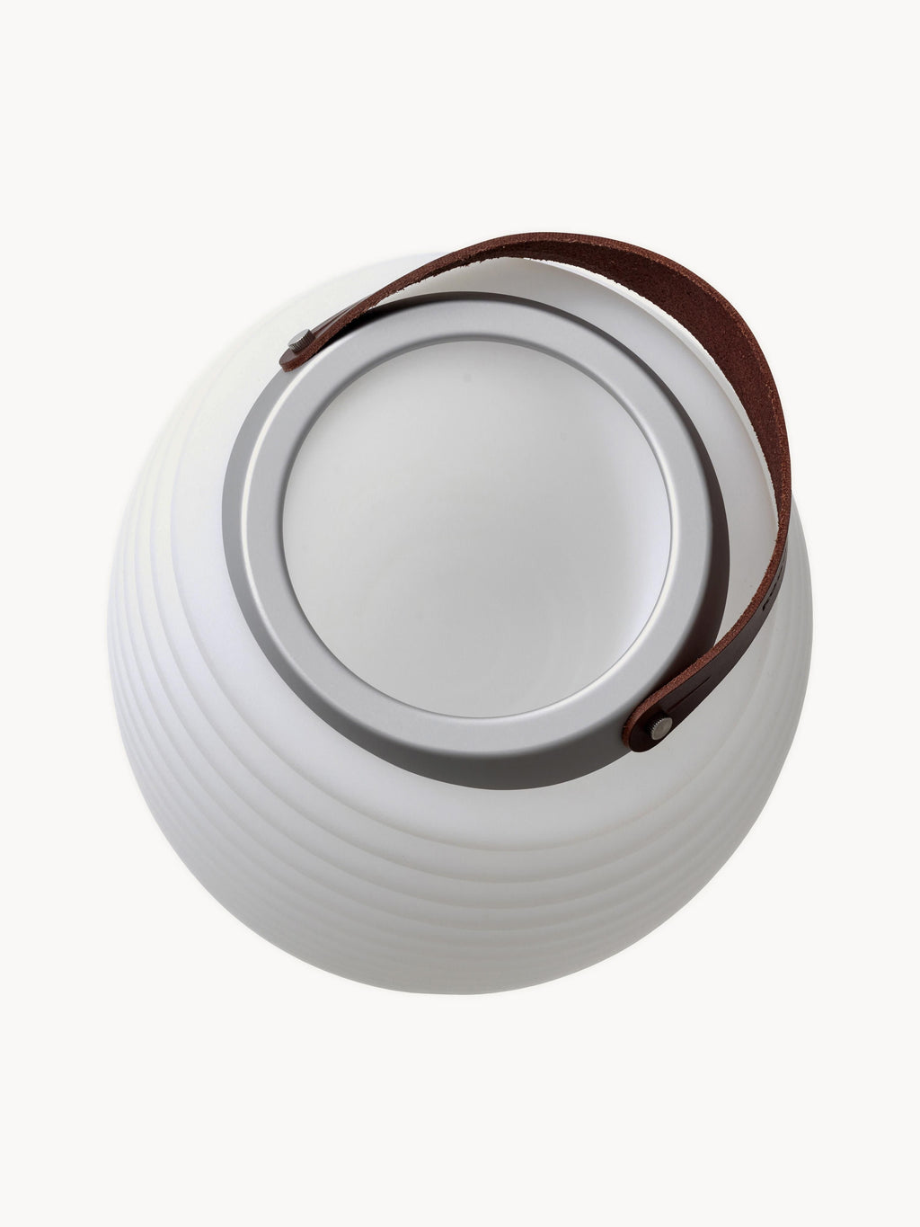 Lampe de jardin LED mobile avec haut-parleur et refroidisseur de bouteille Radley - Blanc, brun