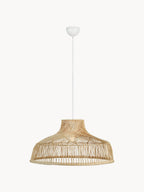Grande suspension en rotin Vero - Brun clair