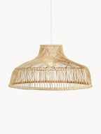 Grande suspension en rotin Vero - Brun clair