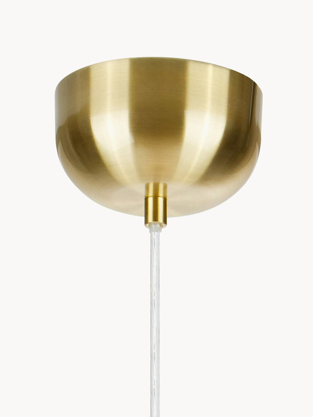 Petite suspension en verre Valter - Blanc