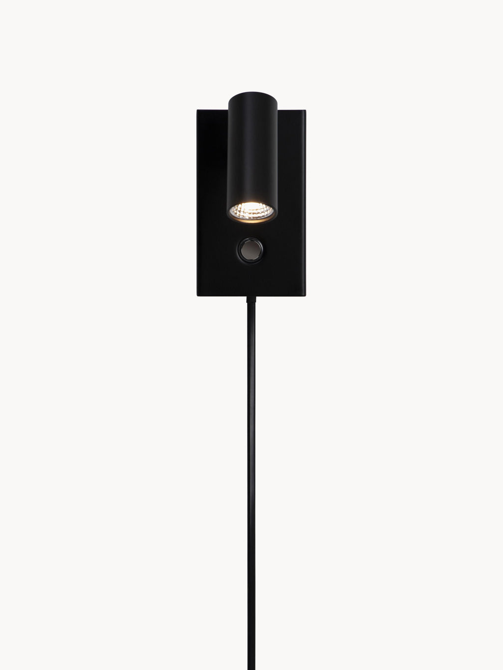 Petite applique LED à intensité variable Perry - Noir