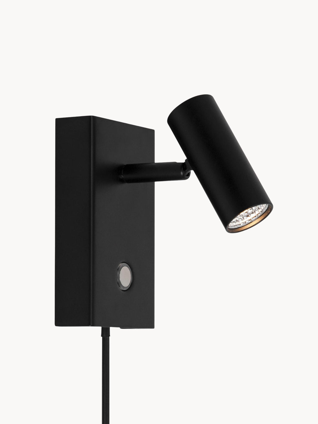 Petite applique LED à intensité variable Perry - Noir