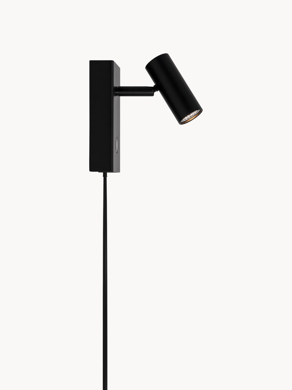Petite applique LED à intensité variable Perry - Noir