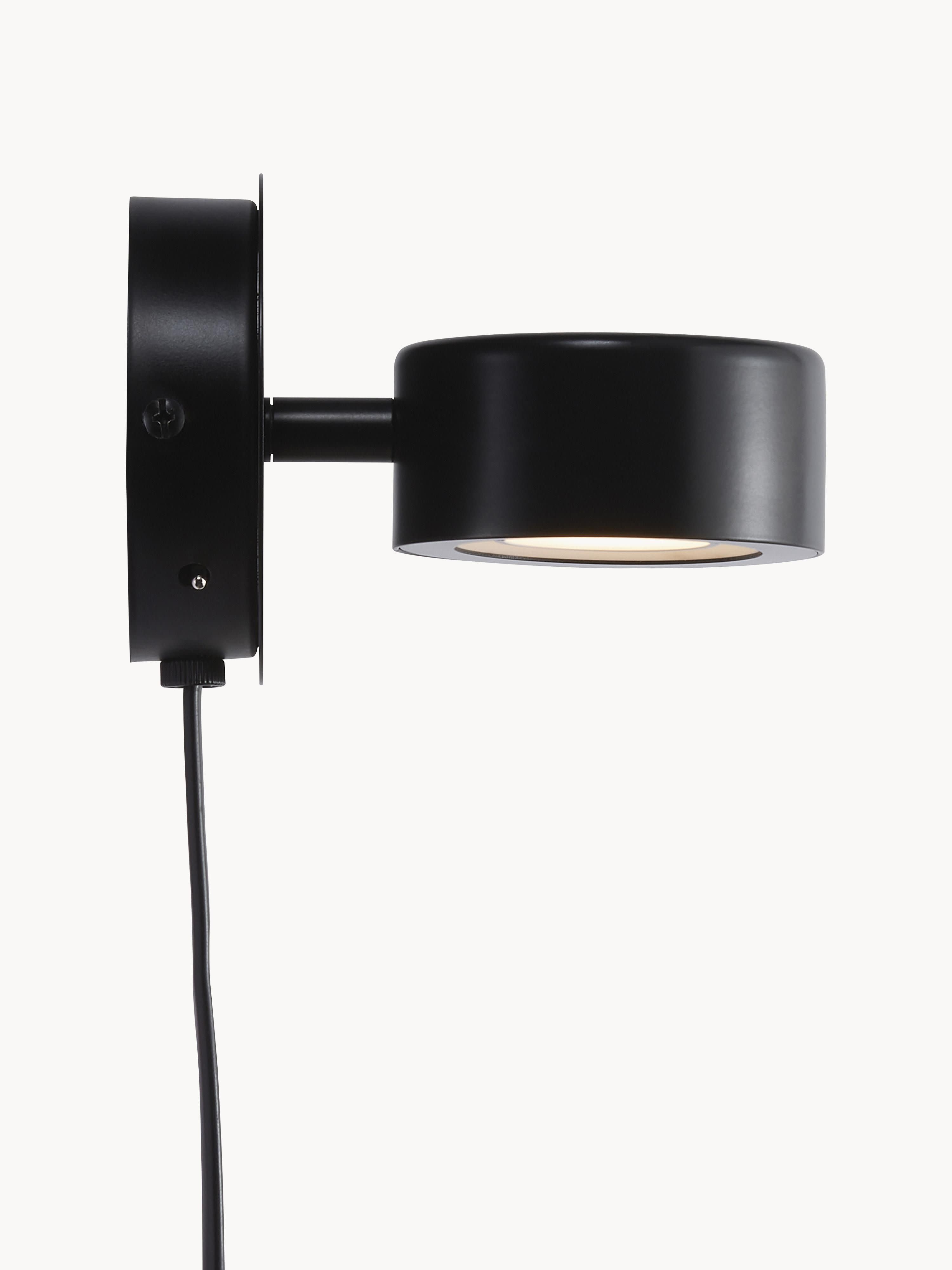 Petite applique murale LED Auberon - Noir